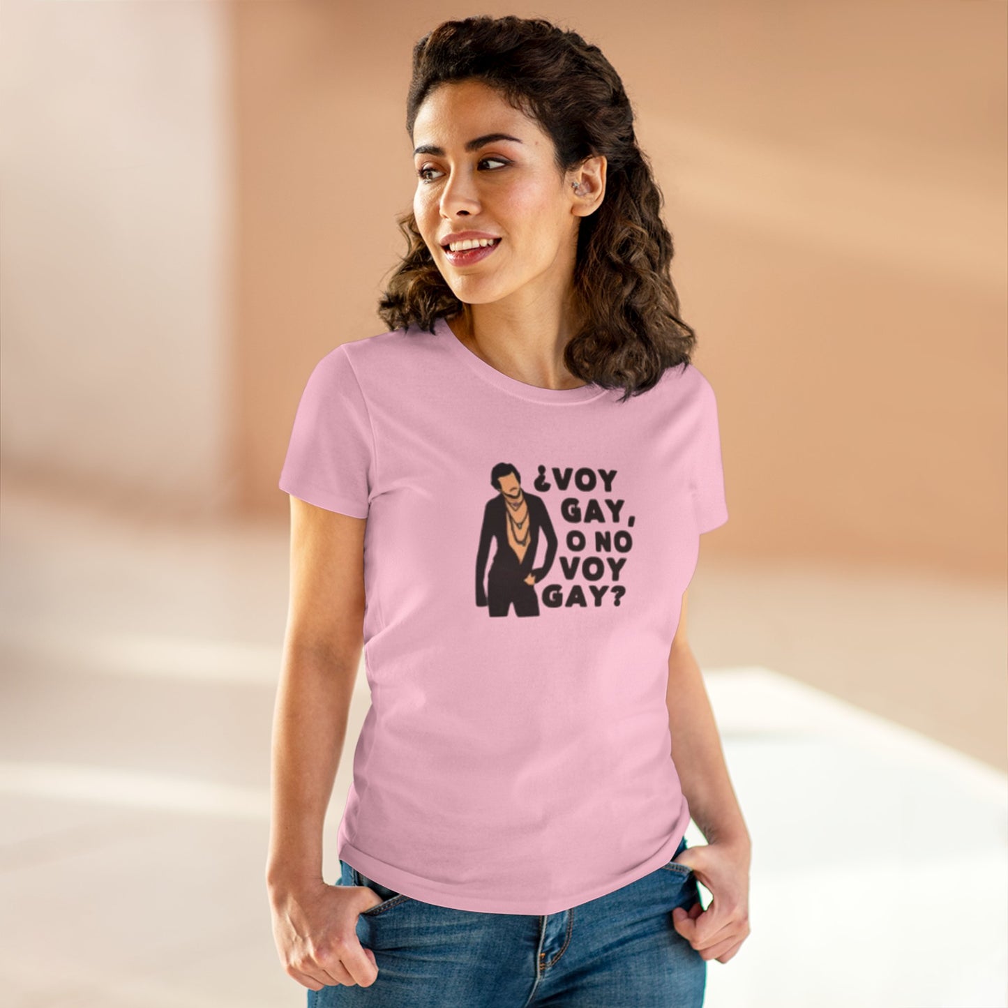 Camiseta personalizada con frase de Carlos "Voy Gay o no Voy Gay"