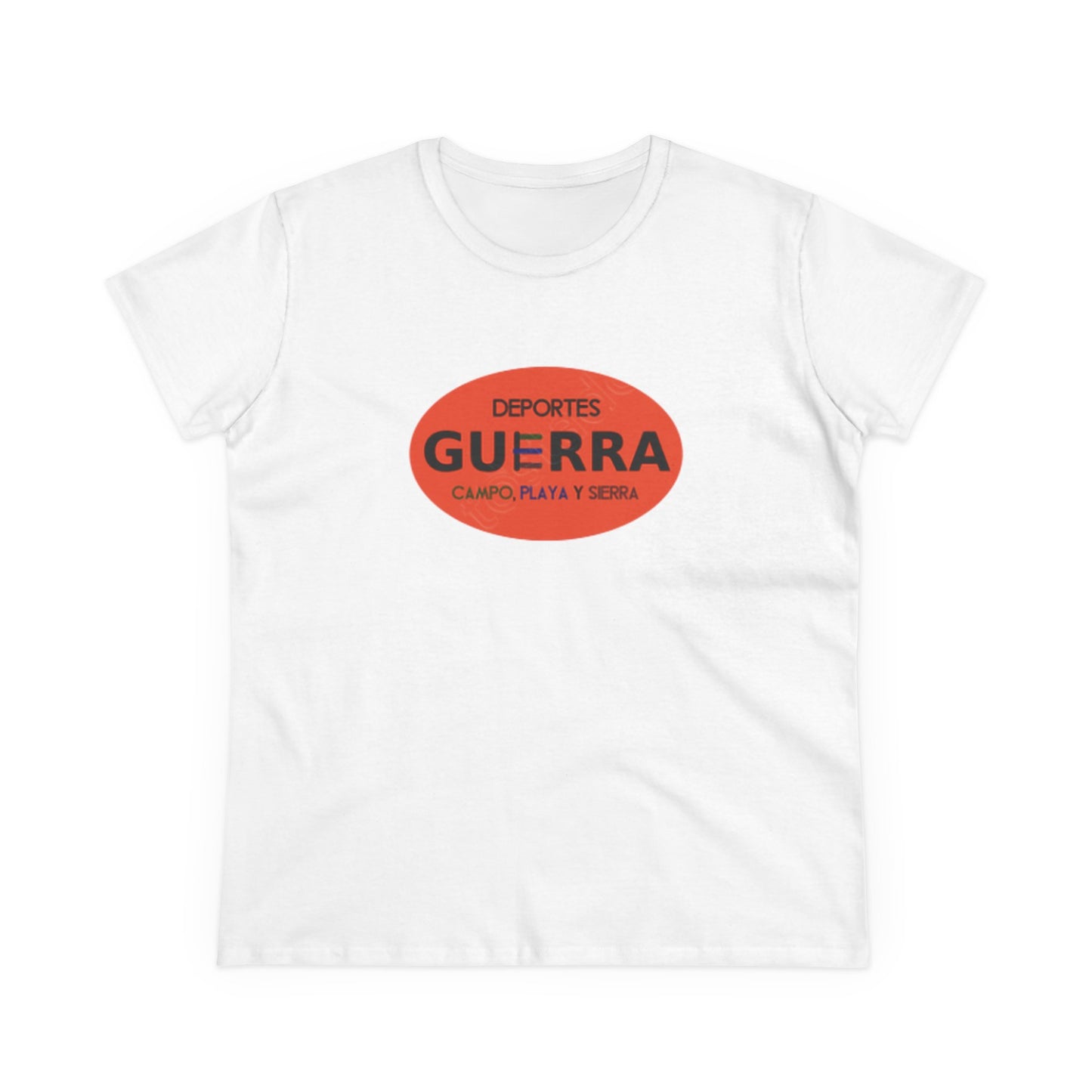 Camiseta para Mujeres de "Deportes Guerra" estilo Vintage