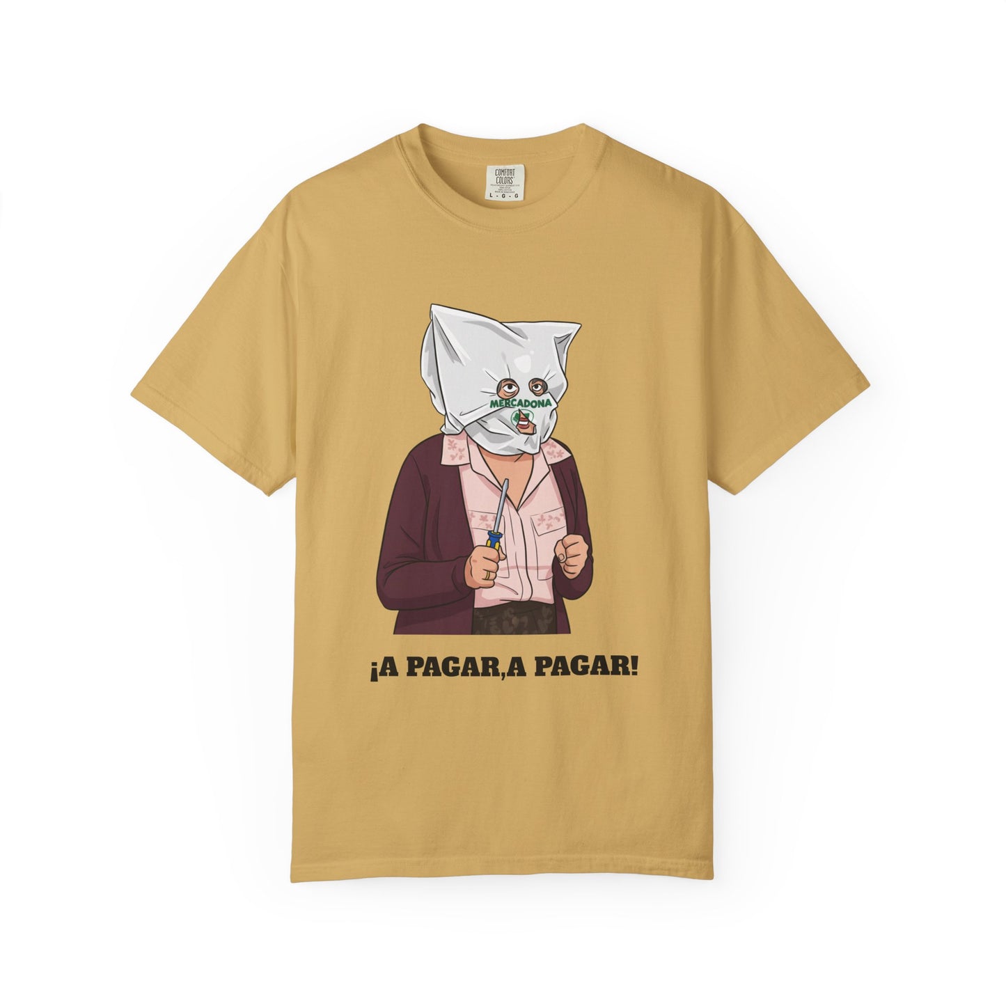 Camiseta Personalizada Doña Fina, a pagar,a pagar, estilo vintage