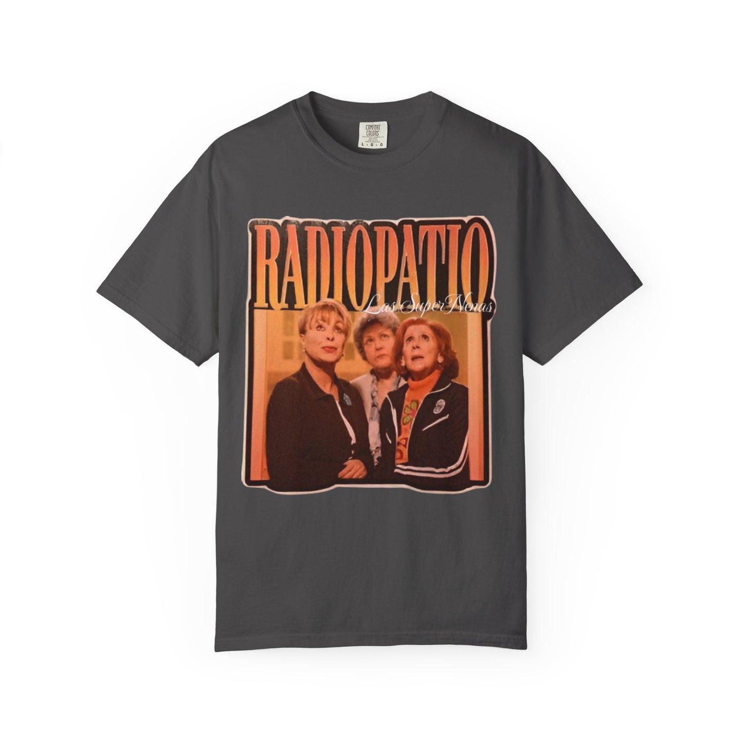 Camiseta de las supernenas de Radio Patio Estilo Vintage