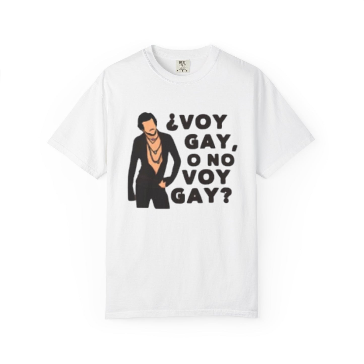 Camiseta personalizada con Frase de Carlos "Voy Gay o no Voy Gay"
