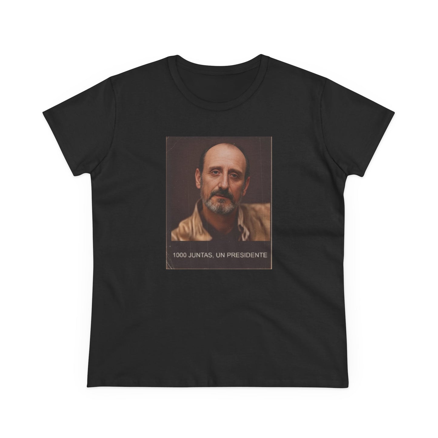 Camiseta de algodón con cita artística,1000 juntas un presidente estilo Vintage