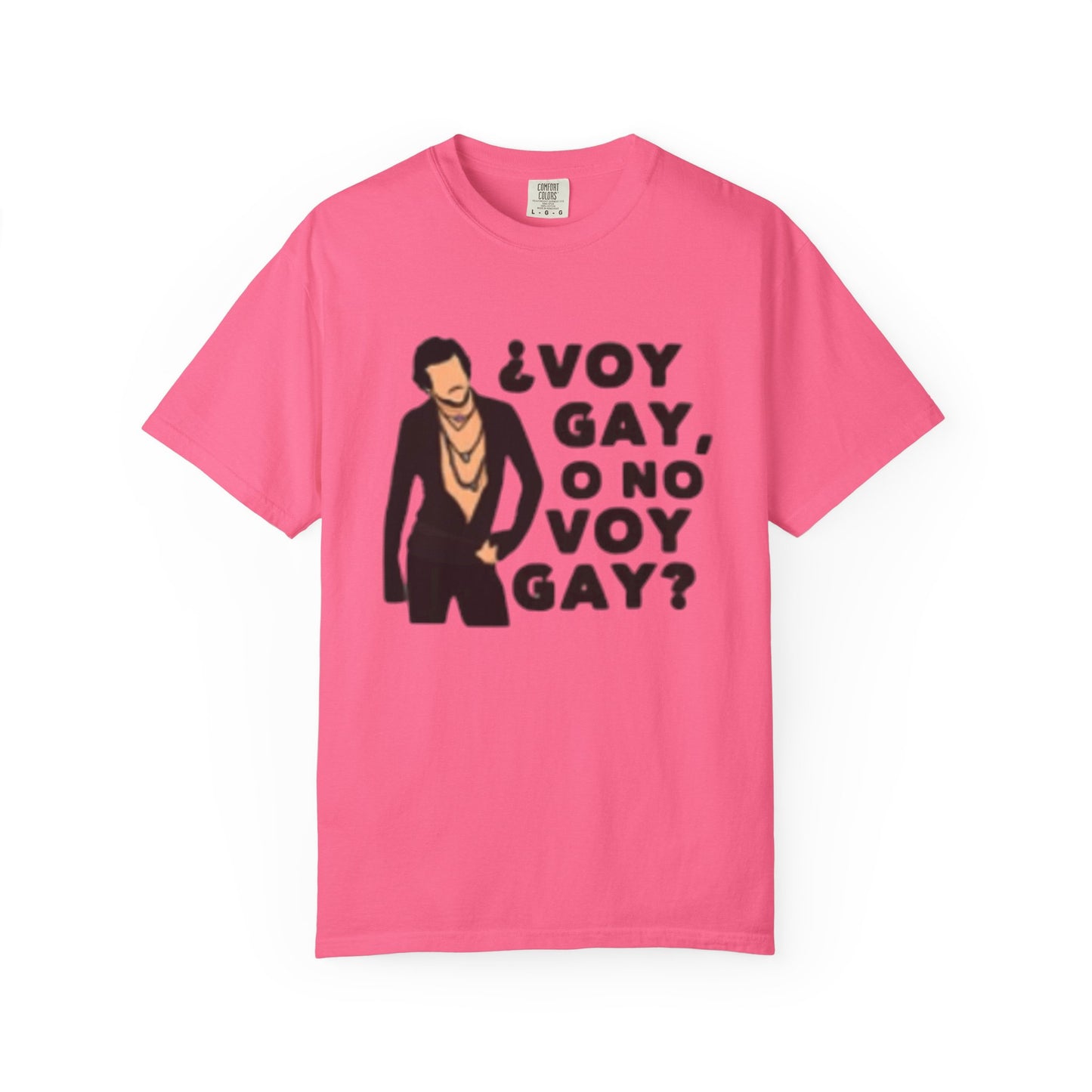 Camiseta personalizada con Frase de Carlos "Voy Gay o no Voy Gay"
