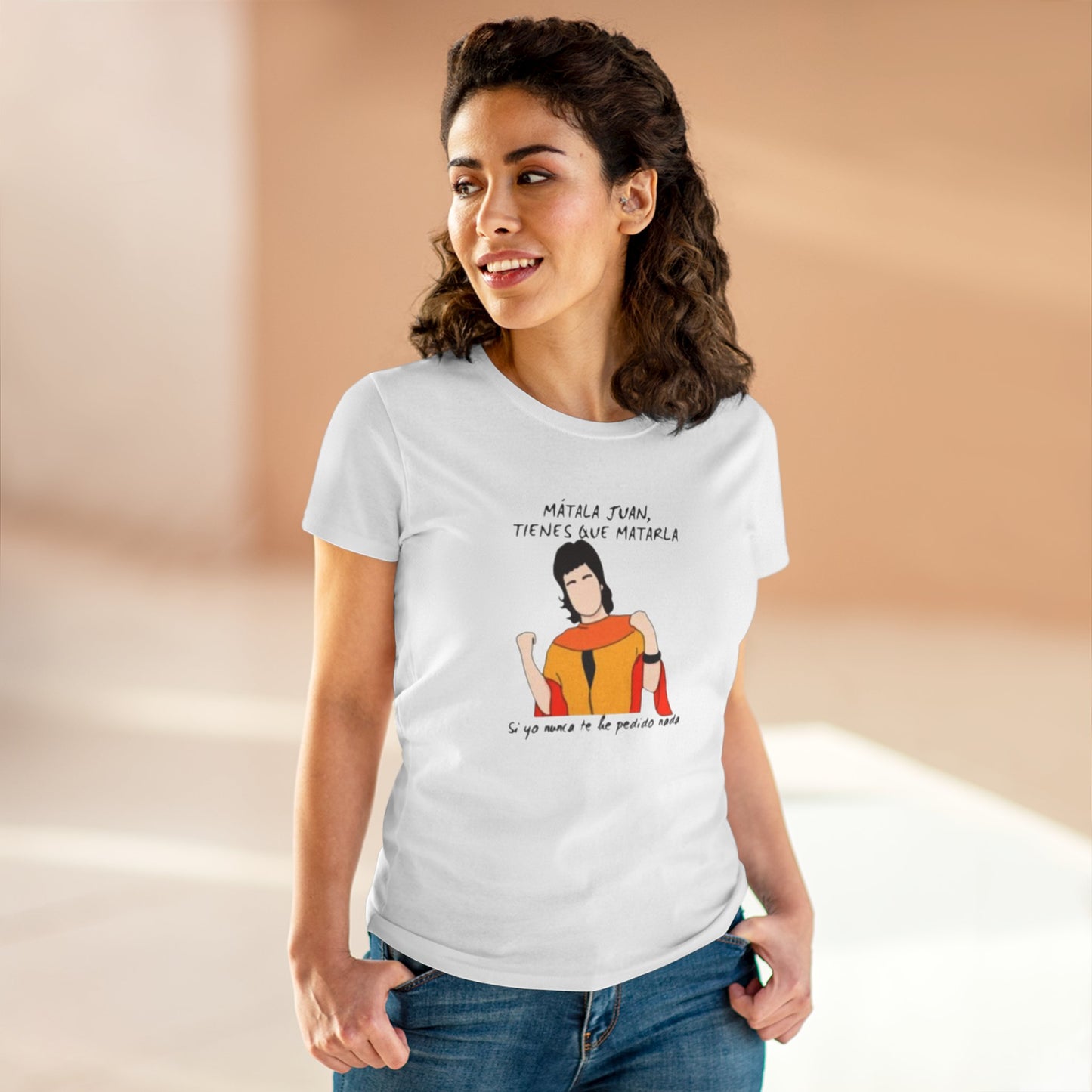 Camiseta para Mujer con frase de la Hierbas estilo Vintage