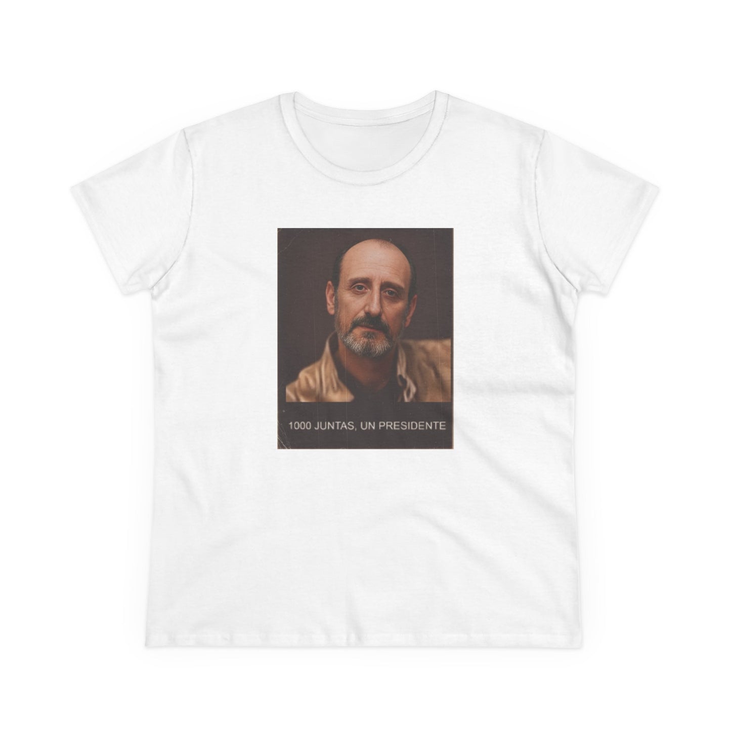 Camiseta de algodón con cita artística,1000 juntas un presidente estilo Vintage