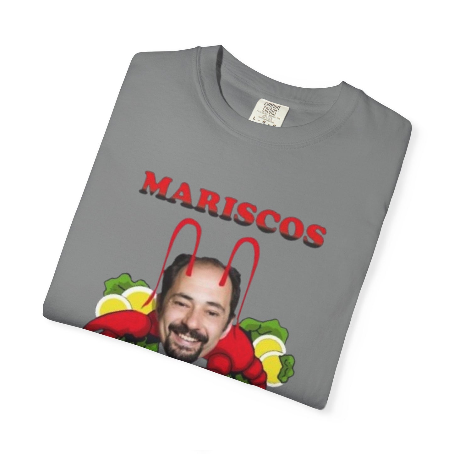 Camiseta con frase de "Mariscos Recio" Estilo Vintage