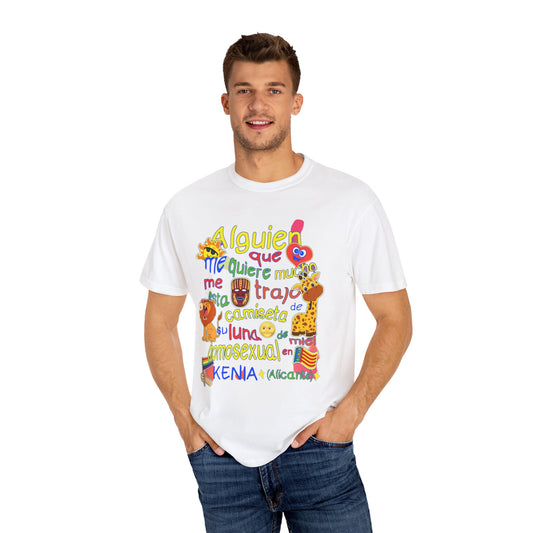 Camiseta personalizada para hombre "Luna De Miel En Kenia" Estilo Vintage