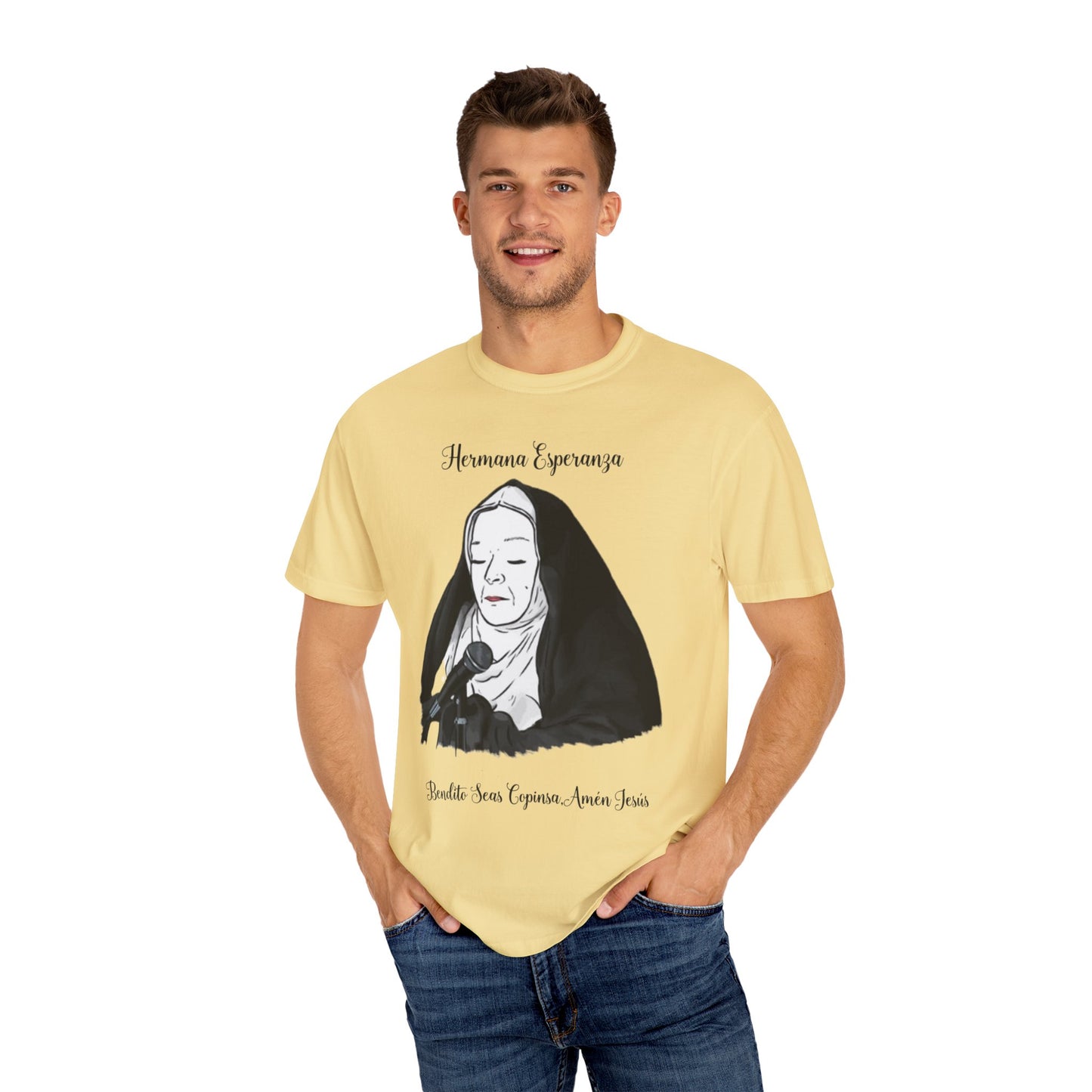 Camiseta de la hermana esperanza, ropa Masculina estilo vintage