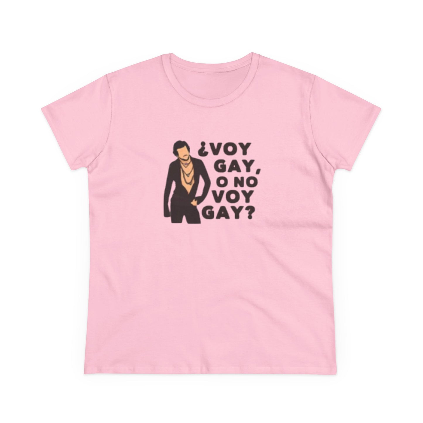 Camiseta personalizada con frase de Carlos "Voy Gay o no Voy Gay"