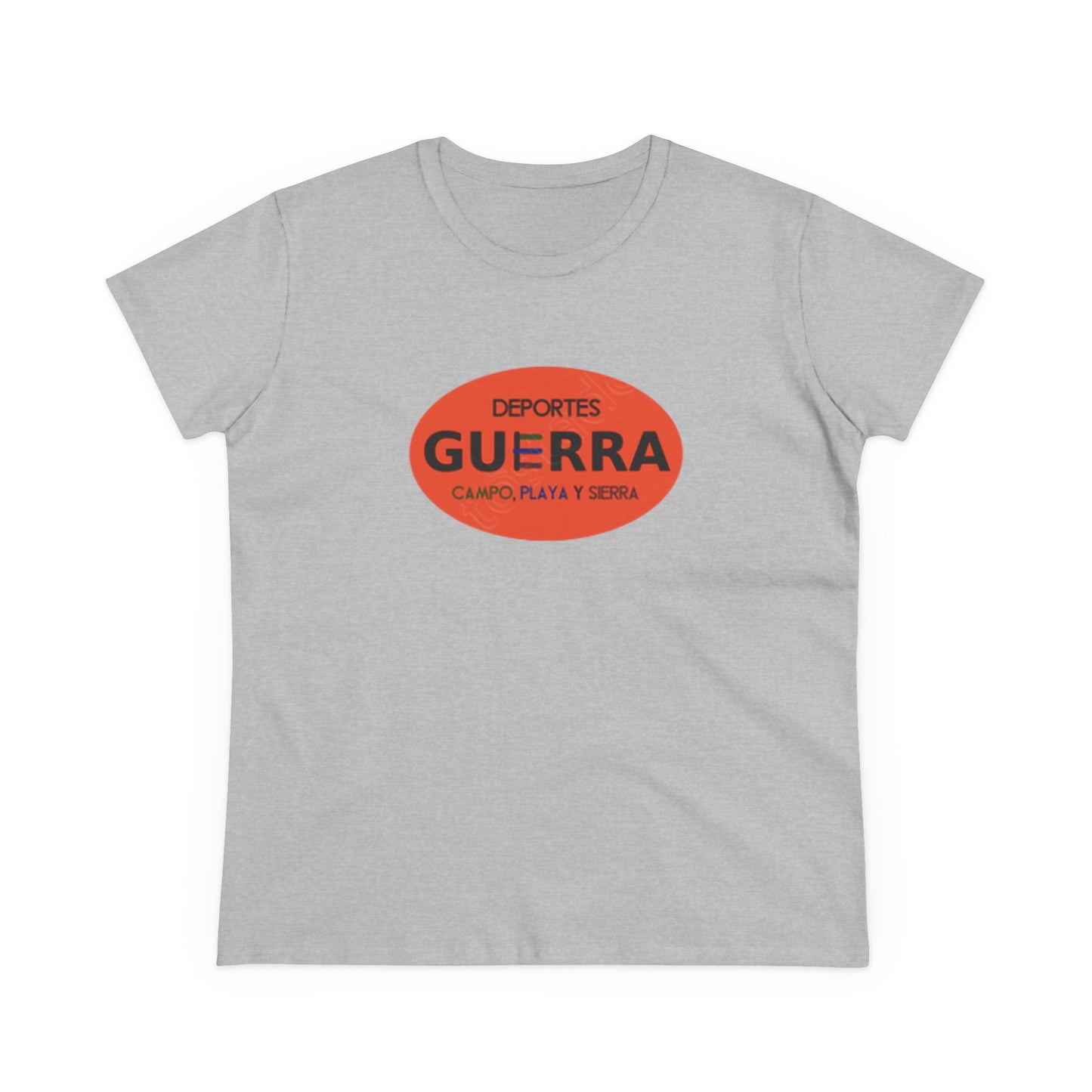 Camiseta para Mujeres de "Deportes Guerra" estilo Vintage