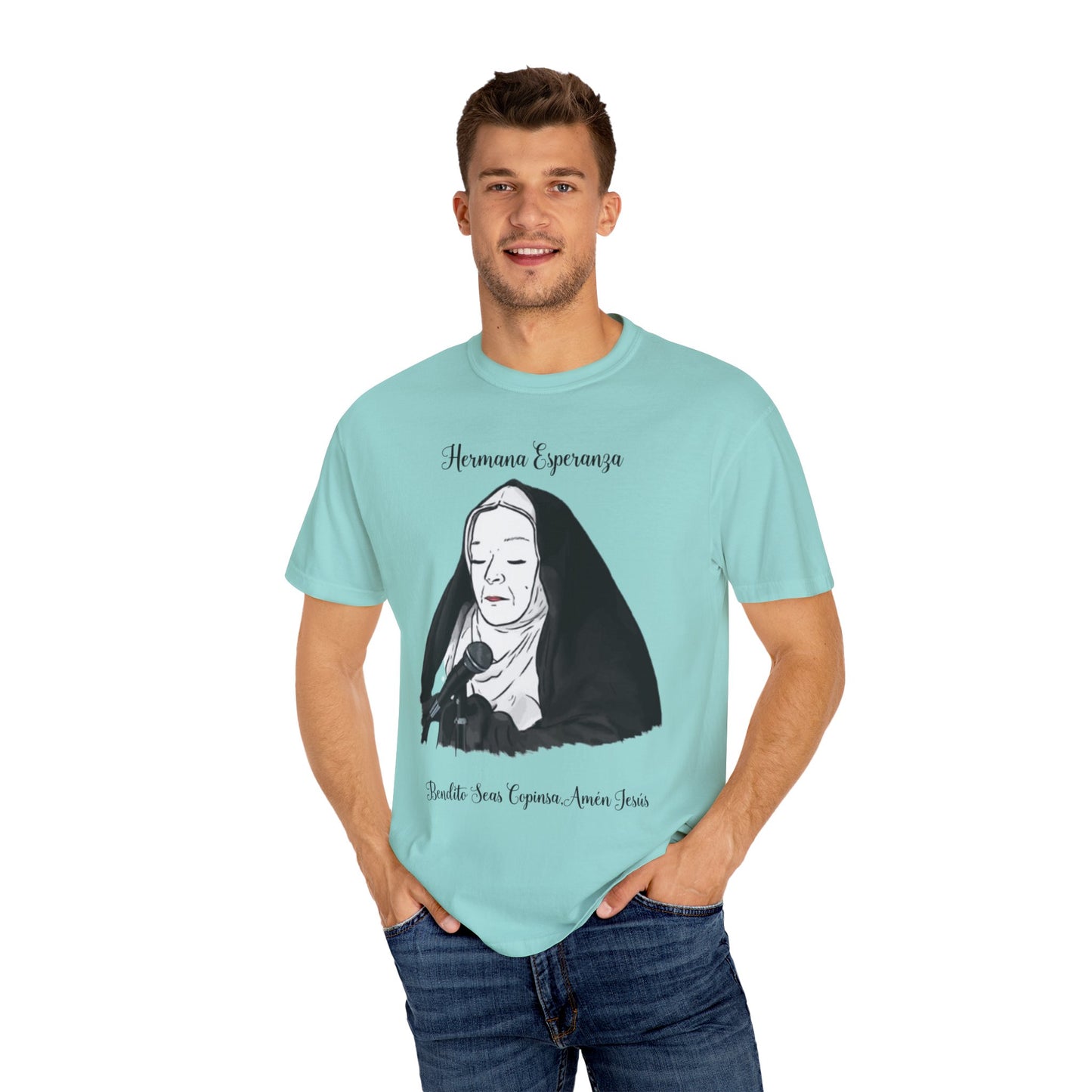 Camiseta de la hermana esperanza, ropa Masculina estilo vintage