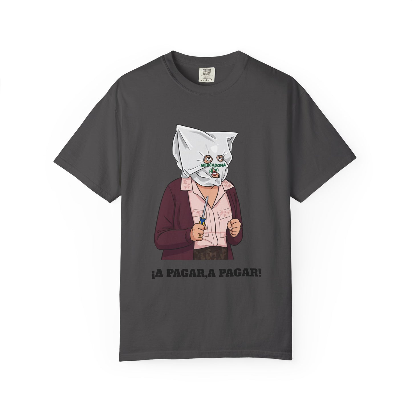 Camiseta Personalizada Doña Fina, a pagar,a pagar, estilo vintage