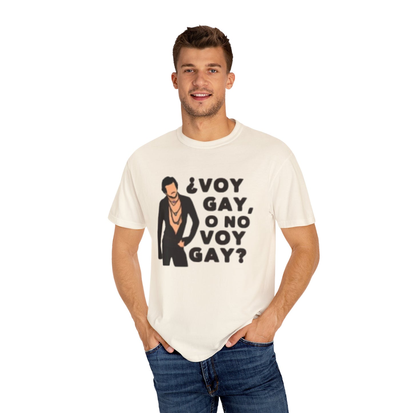 Camiseta personalizada con Frase de Carlos "Voy Gay o no Voy Gay"