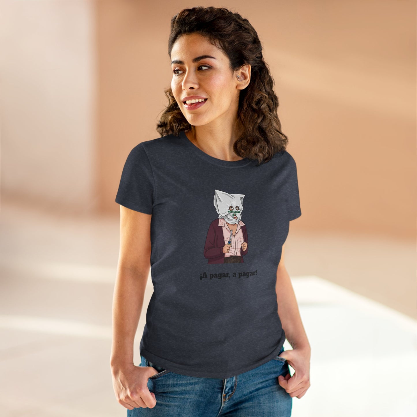 Camiseta Personalizada Doña Fina, ¡A pagar, a pagar! Estilo Vintage