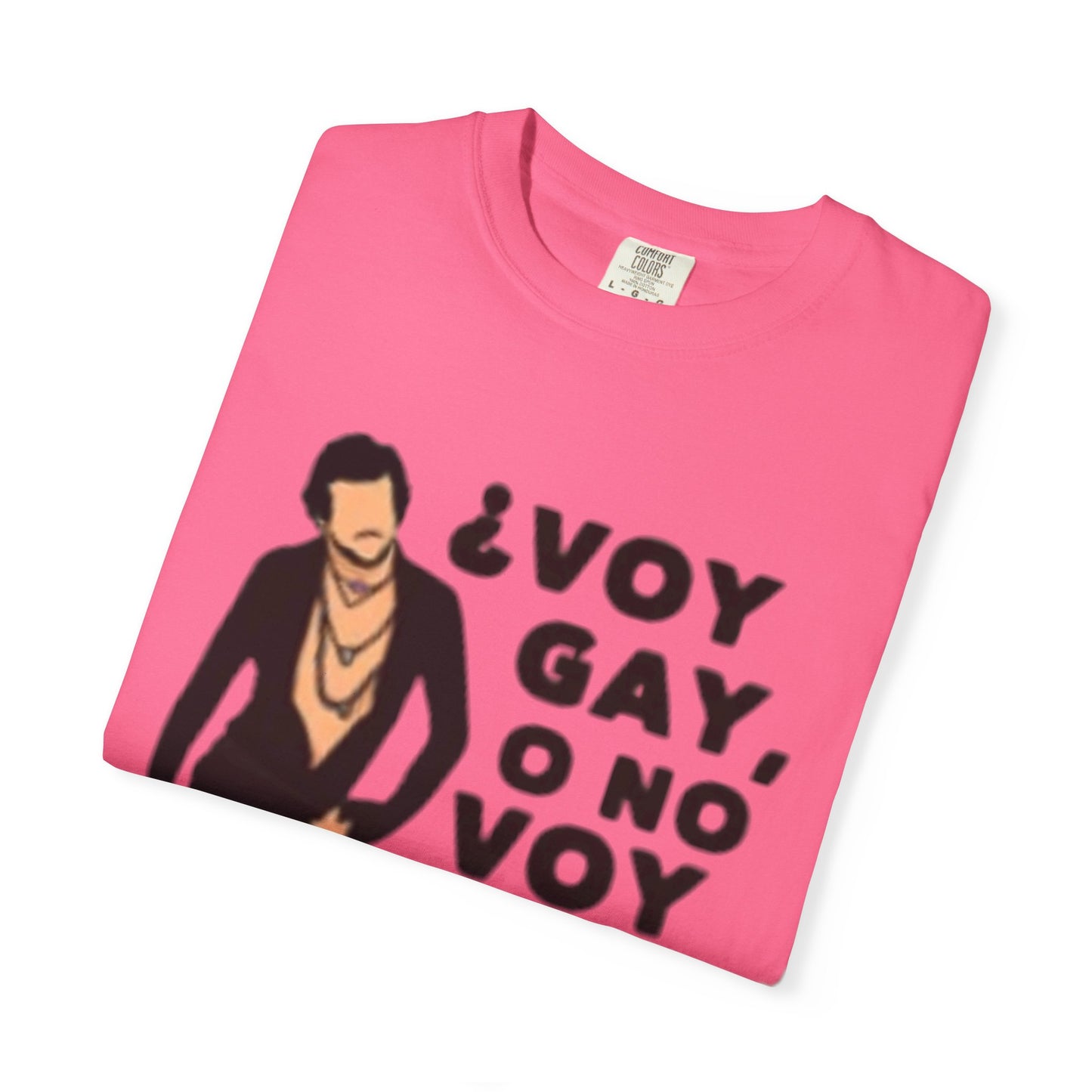 Camiseta personalizada con Frase de Carlos "Voy Gay o no Voy Gay"