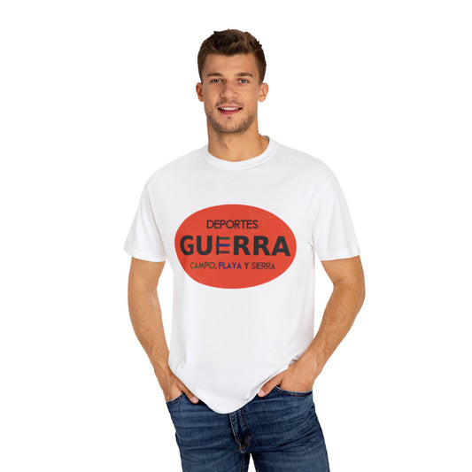 Camiseta con frase "Deportes Guerra" Estilo Vintage