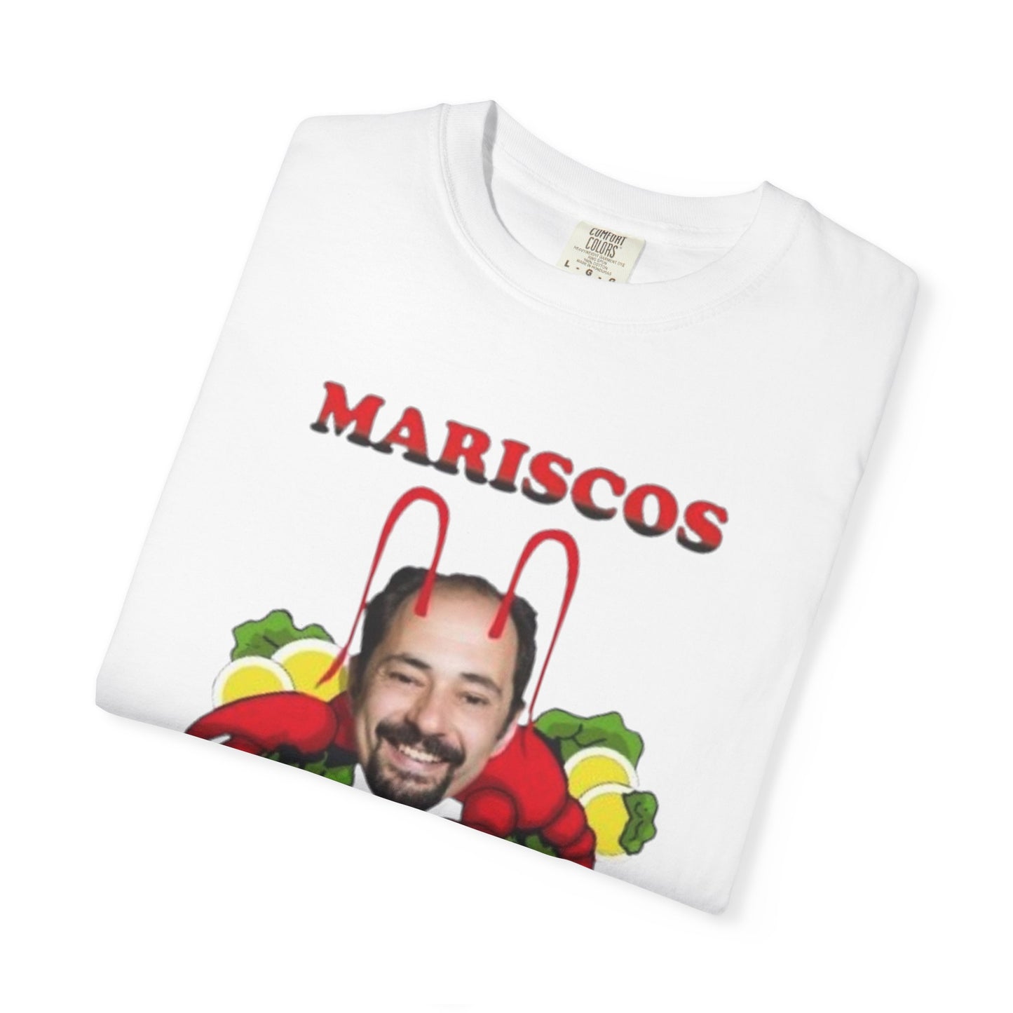 Camiseta con frase de "Mariscos Recio" Estilo Vintage