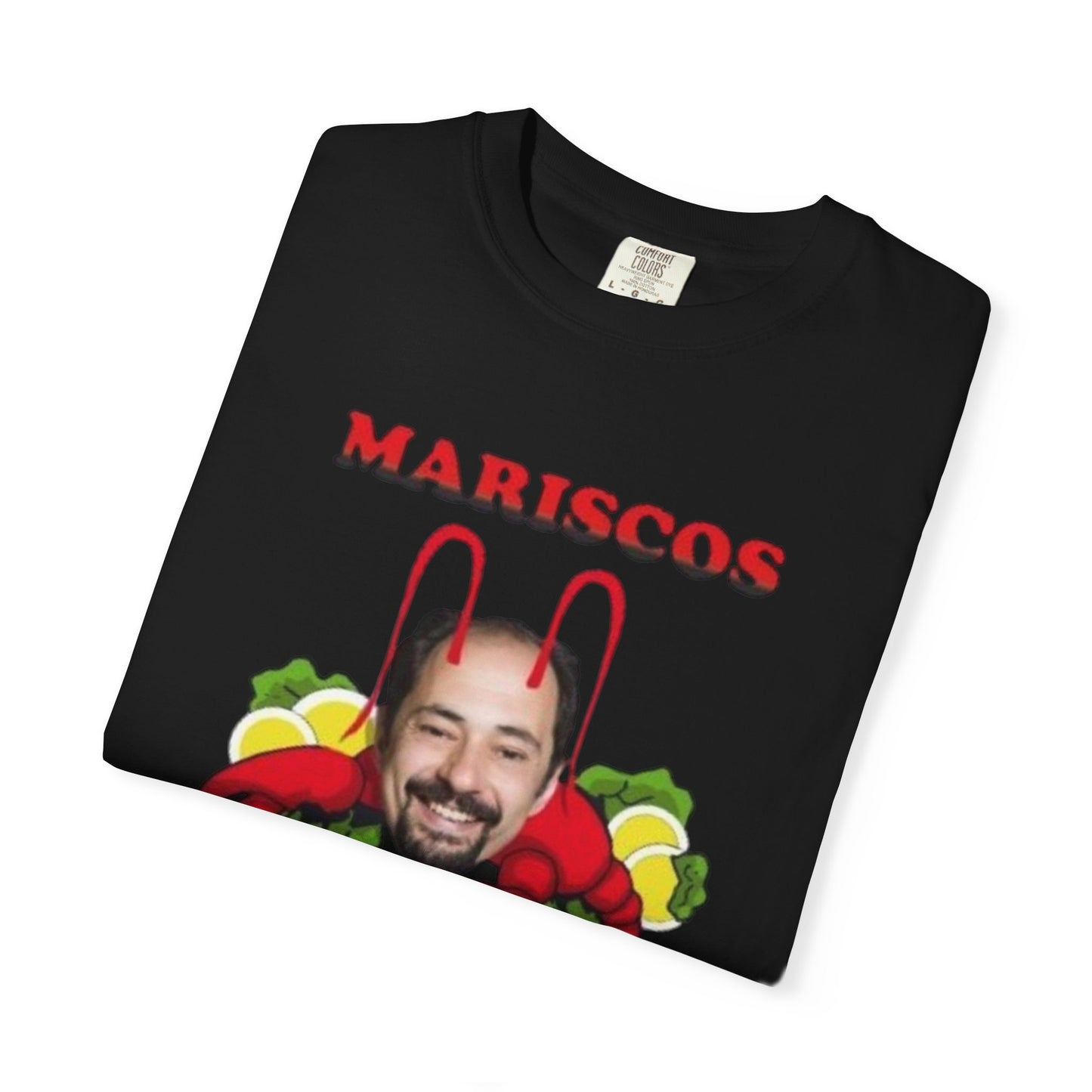 Camiseta con frase de "Mariscos Recio" Estilo Vintage