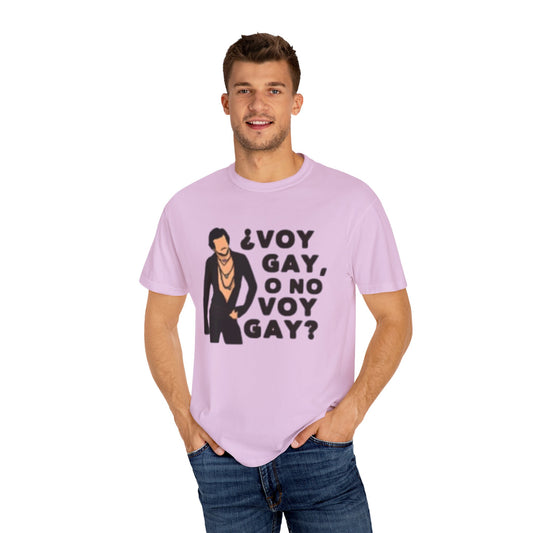Camiseta personalizada con Frase de Carlos "Voy Gay o no Voy Gay"