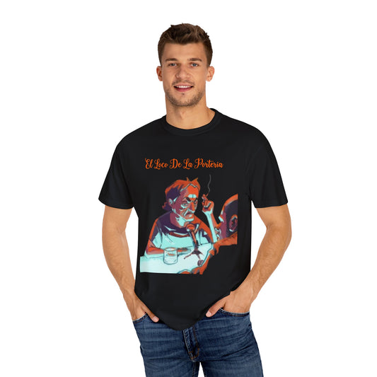 Camiseta personalizada para hombre, el loco de la porteria Estilo Vintage