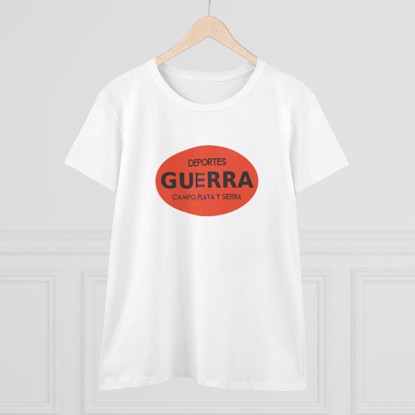 Camiseta para Mujeres de "Deportes Guerra" estilo Vintage