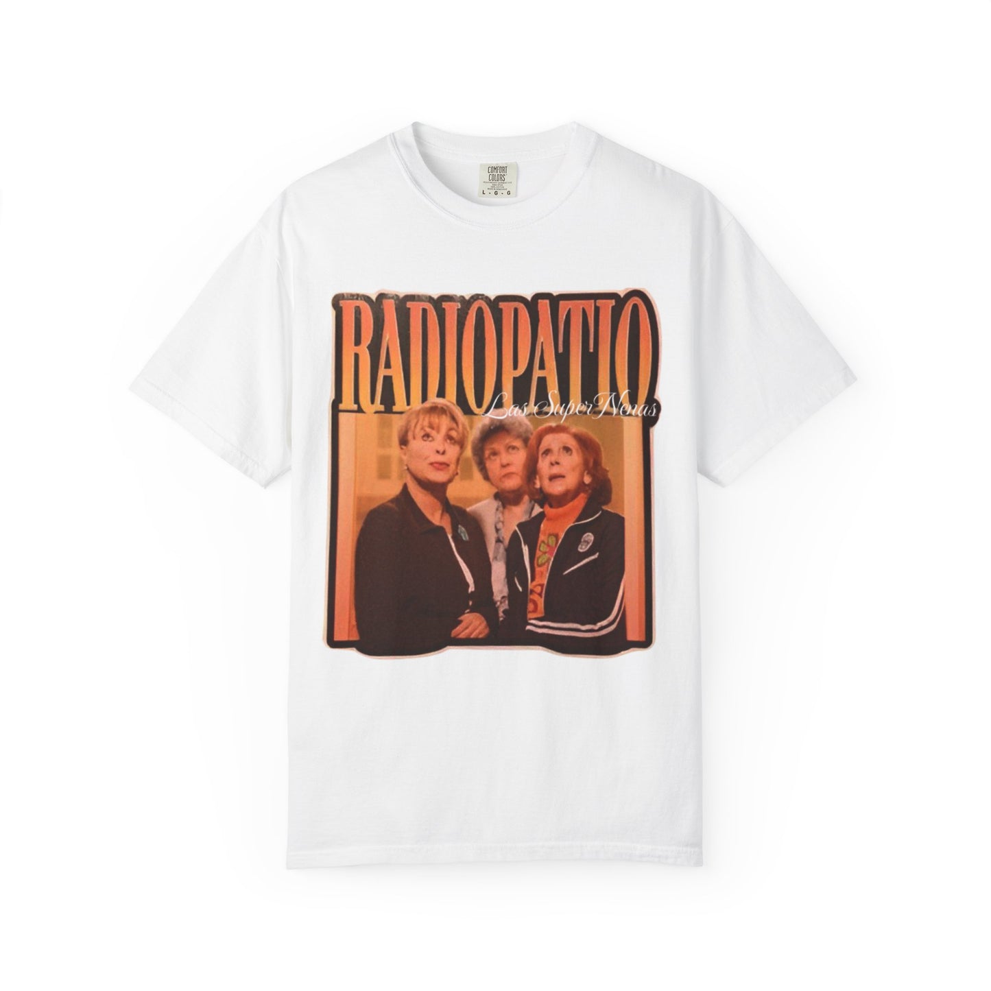 Camiseta de las supernenas de Radio Patio Estilo Vintage
