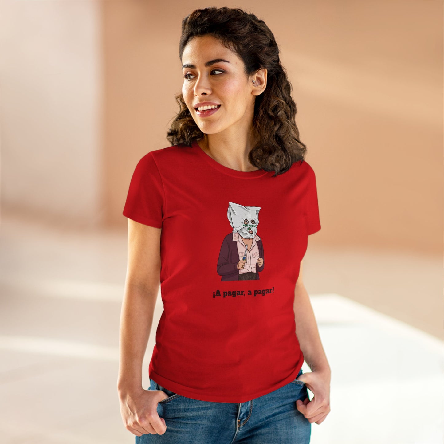 Camiseta Personalizada Doña Fina, ¡A pagar, a pagar! Estilo Vintage