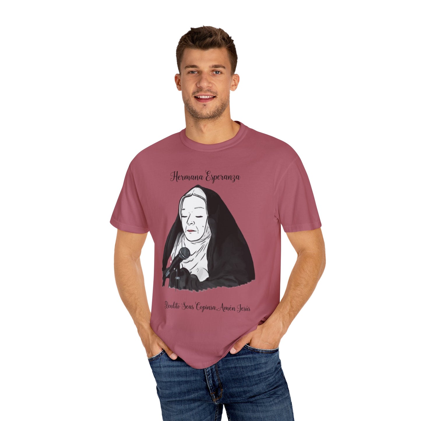 Camiseta de la hermana esperanza, ropa Masculina estilo vintage