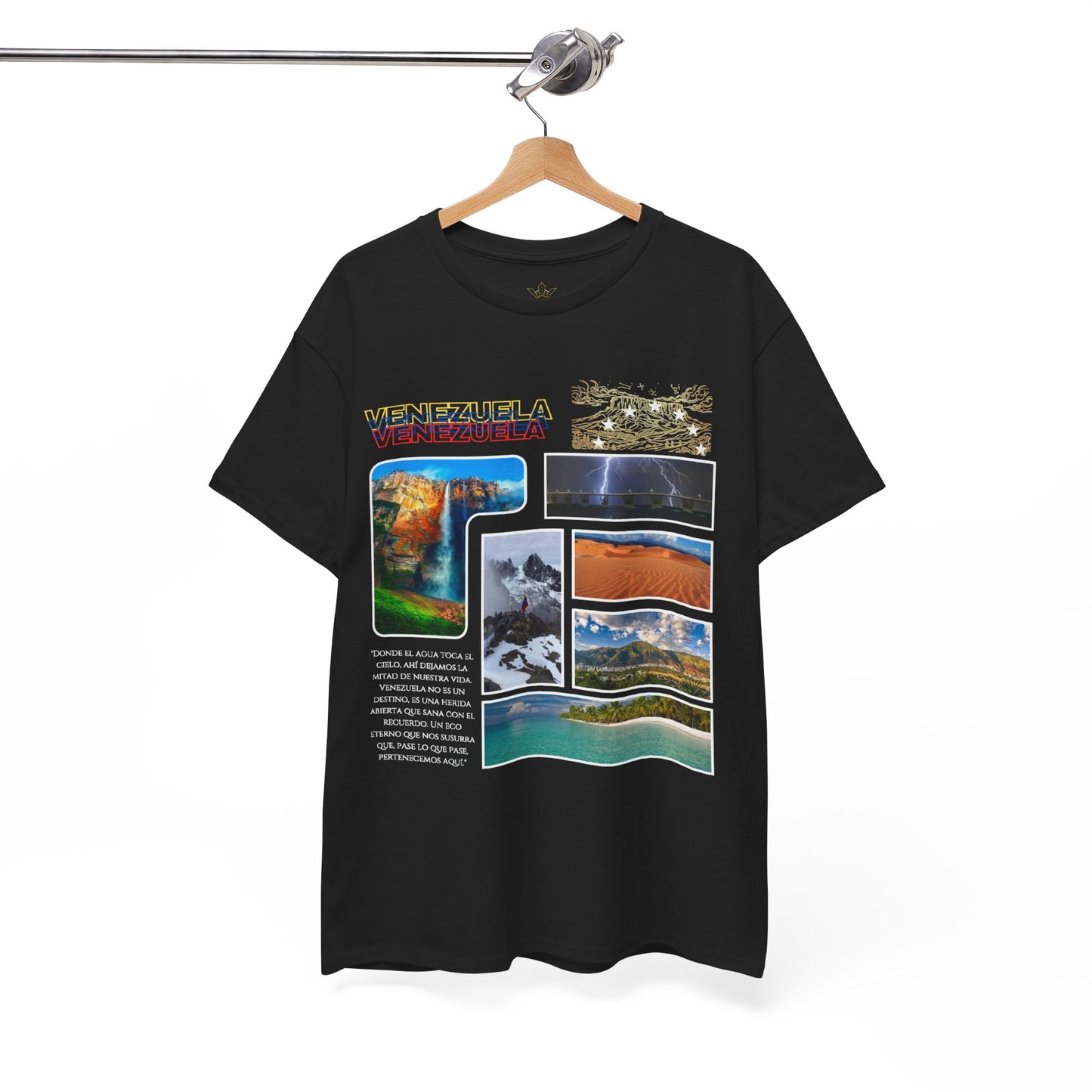 Camiseta de Venezuela Grafica" // Nostalgica, Estilo Unisex Vintage