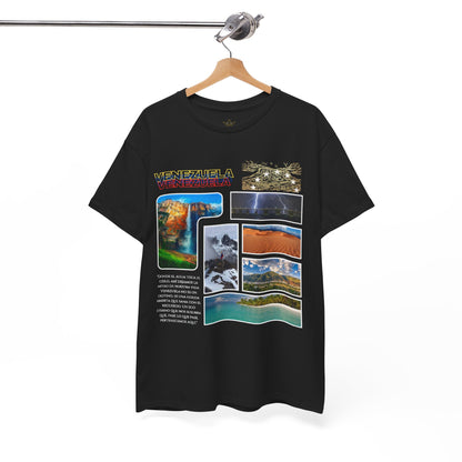 Camiseta de Venezuela Grafica" // Nostalgica, Estilo Unisex Vintage