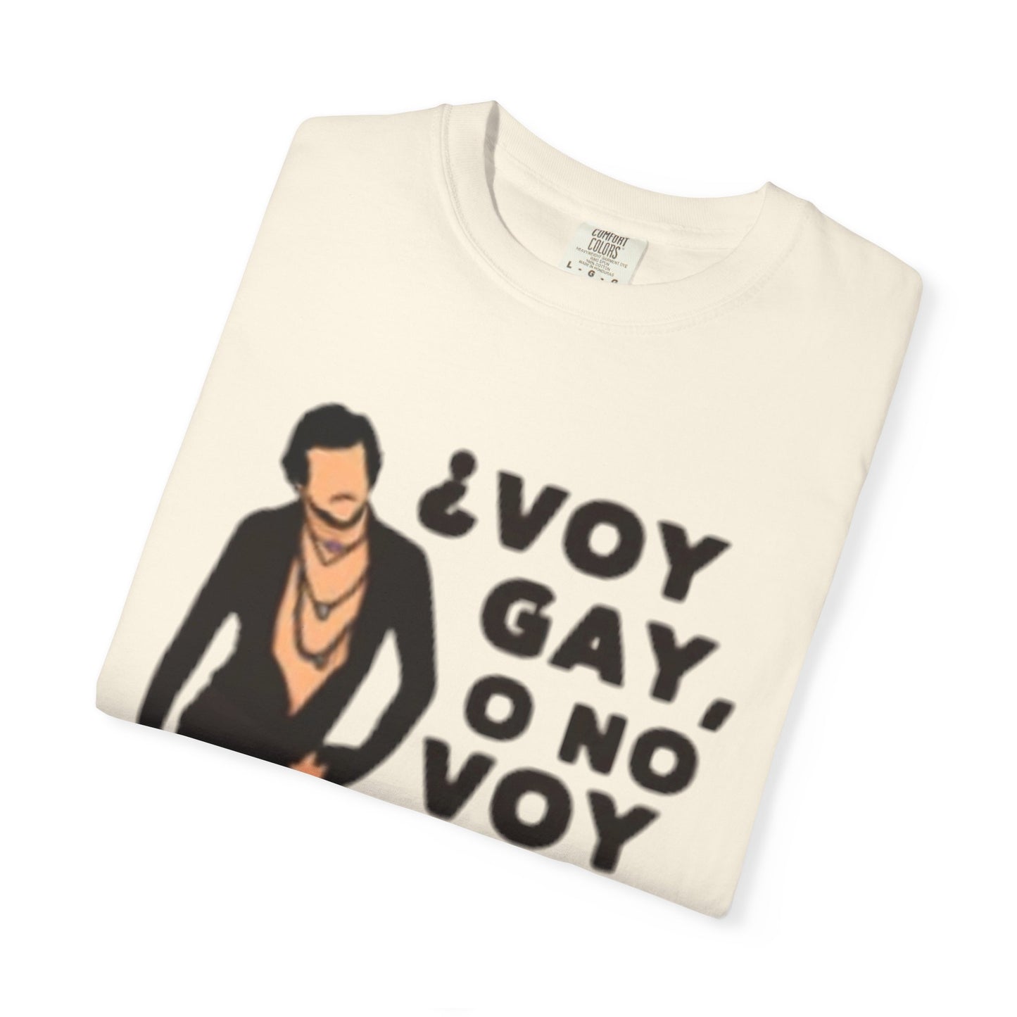 Camiseta personalizada con Frase de Carlos "Voy Gay o no Voy Gay"