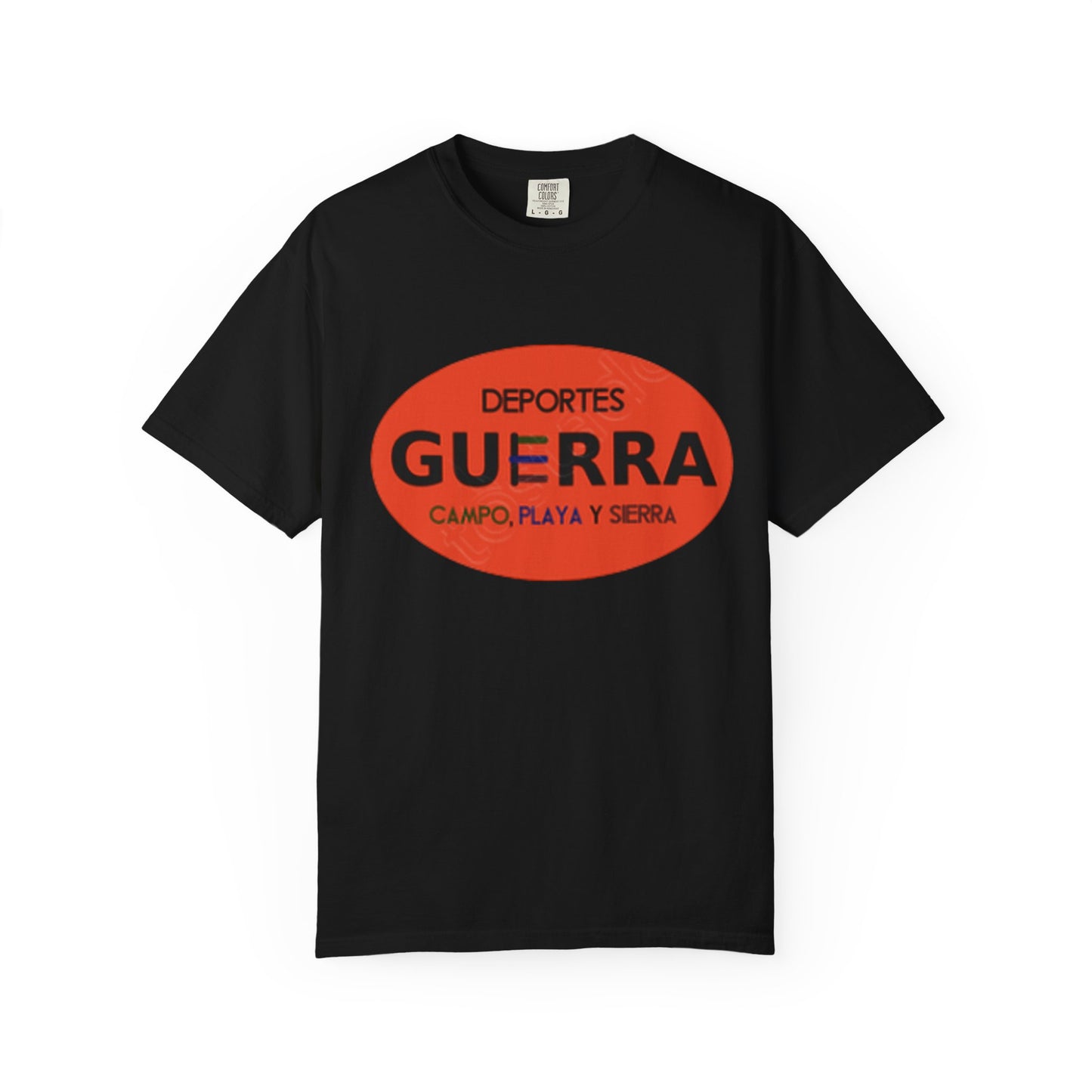 Camiseta con frase "Deportes Guerra" Estilo Vintage