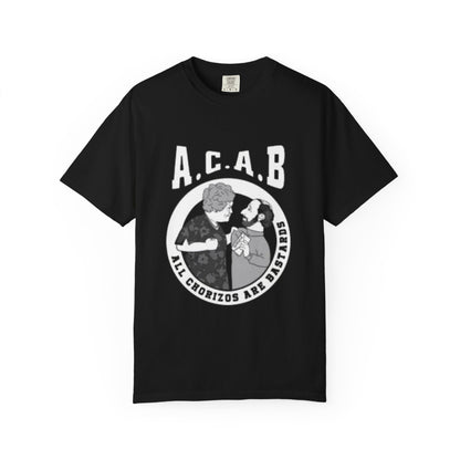 Camiseta con frase "todos los chorizos son unos bastardos, para hombres estilo vintage