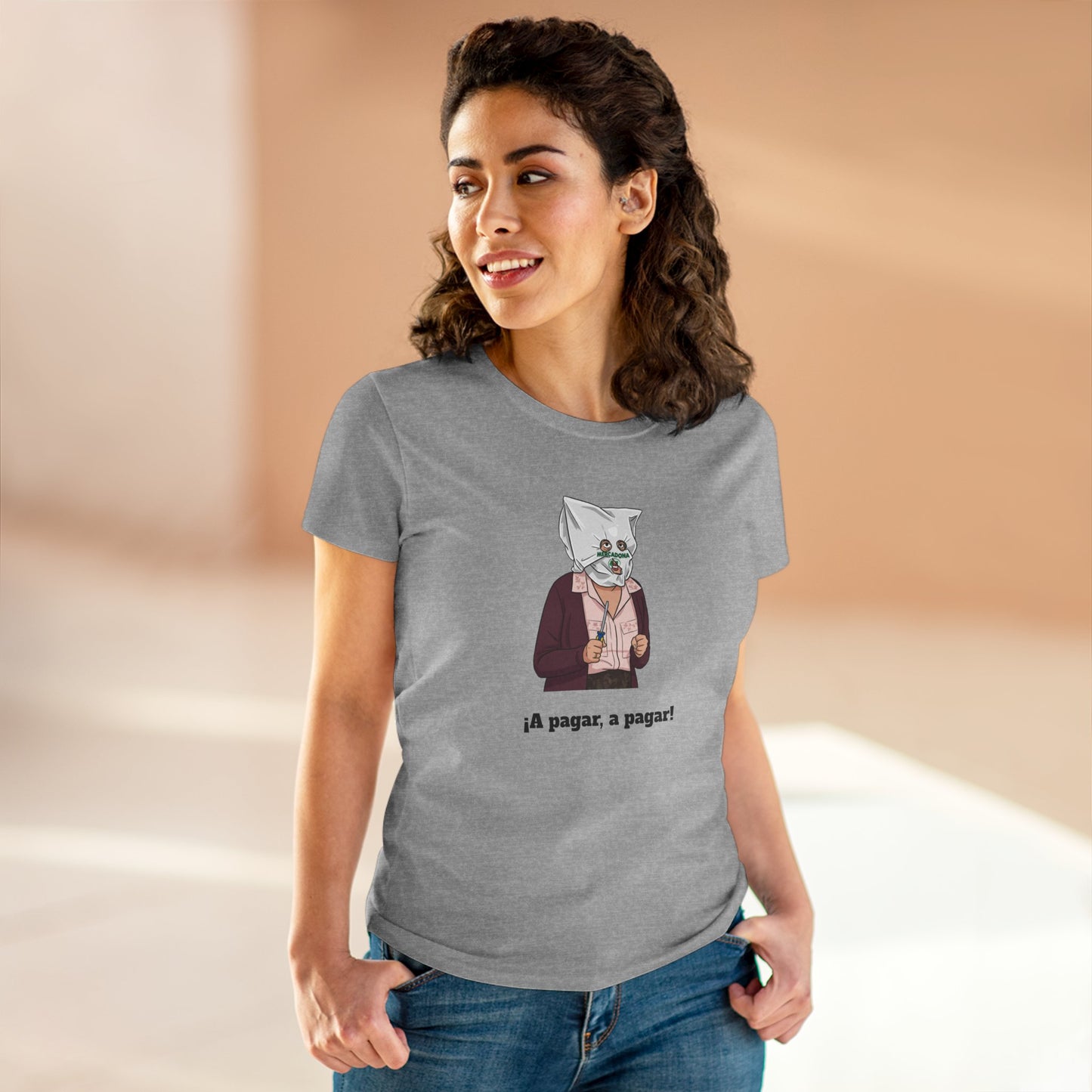 Camiseta Personalizada Doña Fina, ¡A pagar, a pagar! Estilo Vintage