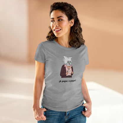 Camiseta Personalizada Doña Fina, ¡A pagar, a pagar! Estilo Vintage