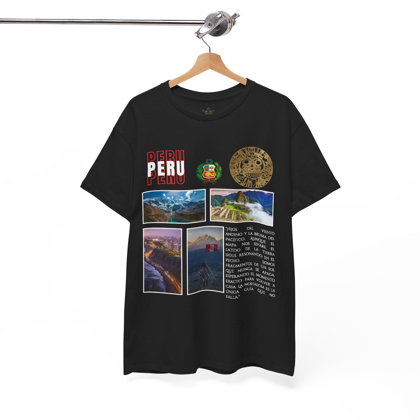 Camiseta "Perú Ancestral" — Estilo Vintage Unisex