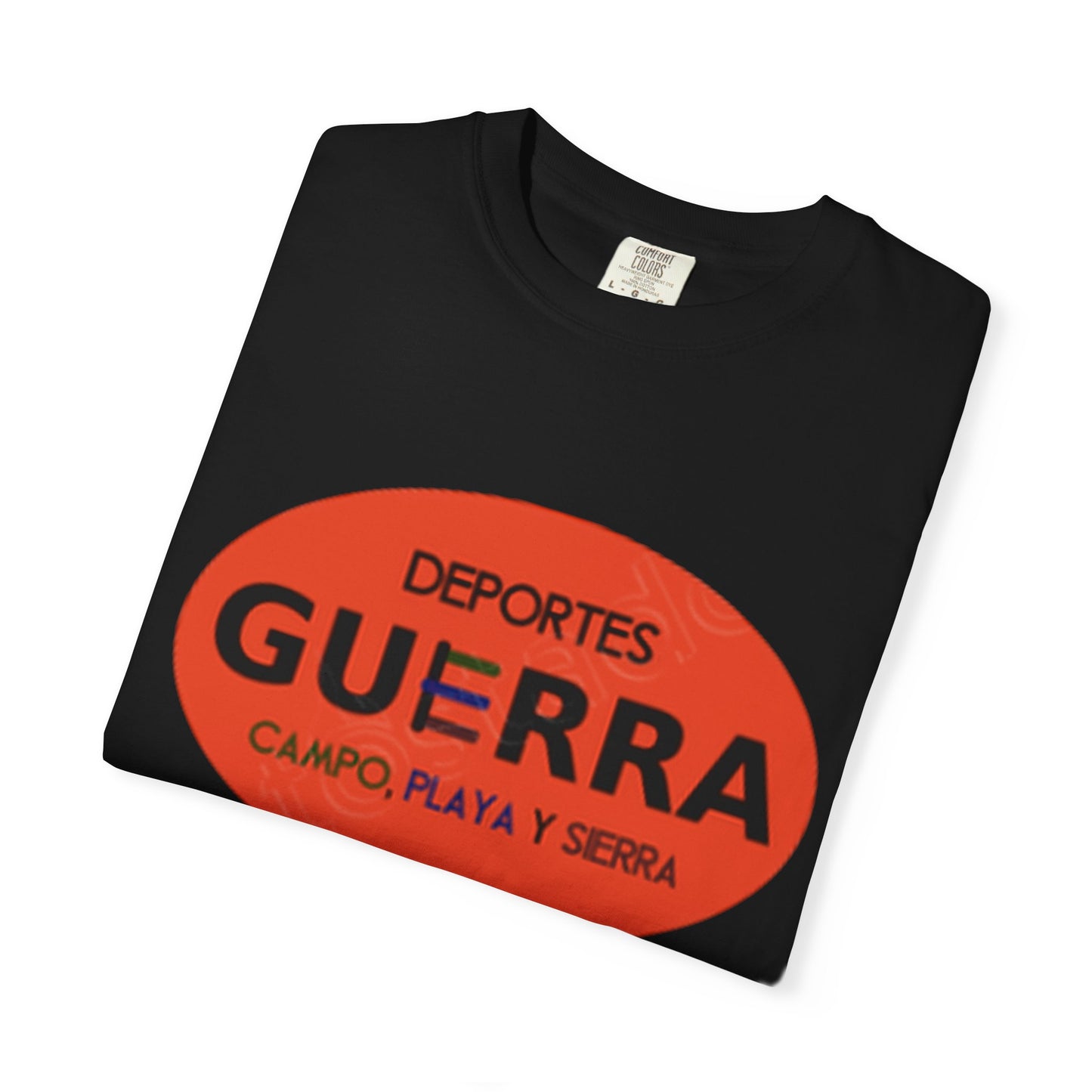 Camiseta con frase "Deportes Guerra" Estilo Vintage
