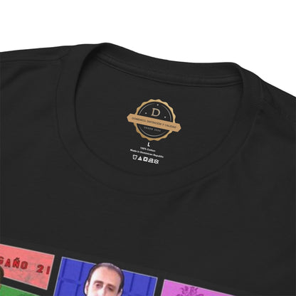 Camiseta Gamer Unisex Aquí no hay quien viva estilo Vintage