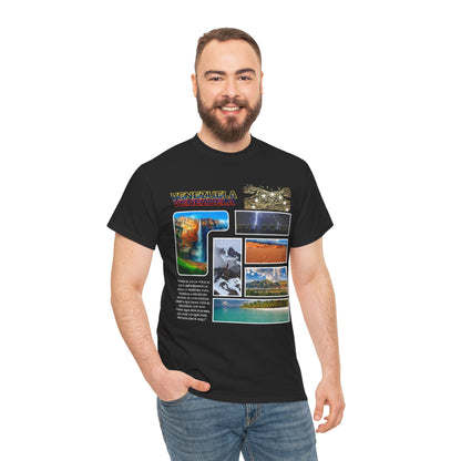 Camiseta de Venezuela Grafica" // Nostalgica, Estilo Unisex Vintage