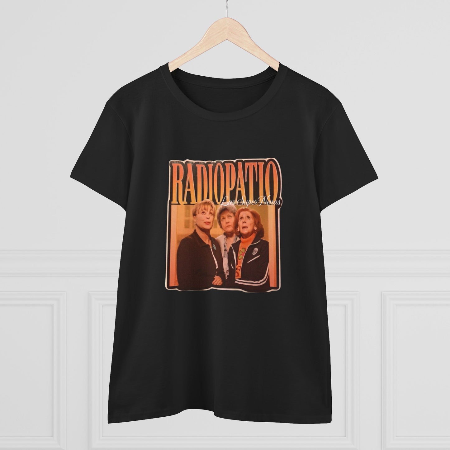 Camiseta estilo Retro de Radio Patio para mujeres, Vintage