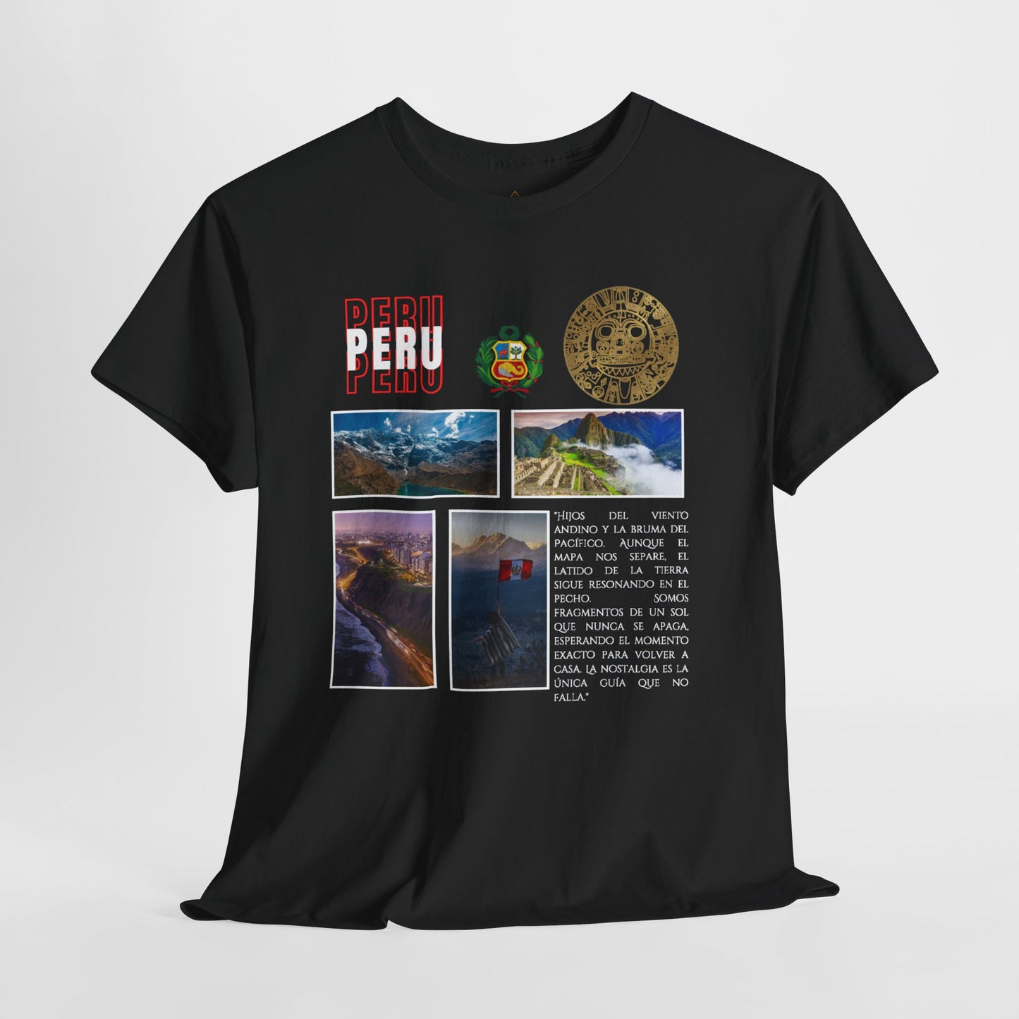 Camiseta "Perú Ancestral" — Estilo Vintage Unisex