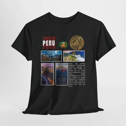 Camiseta "Perú Ancestral" — Estilo Vintage Unisex