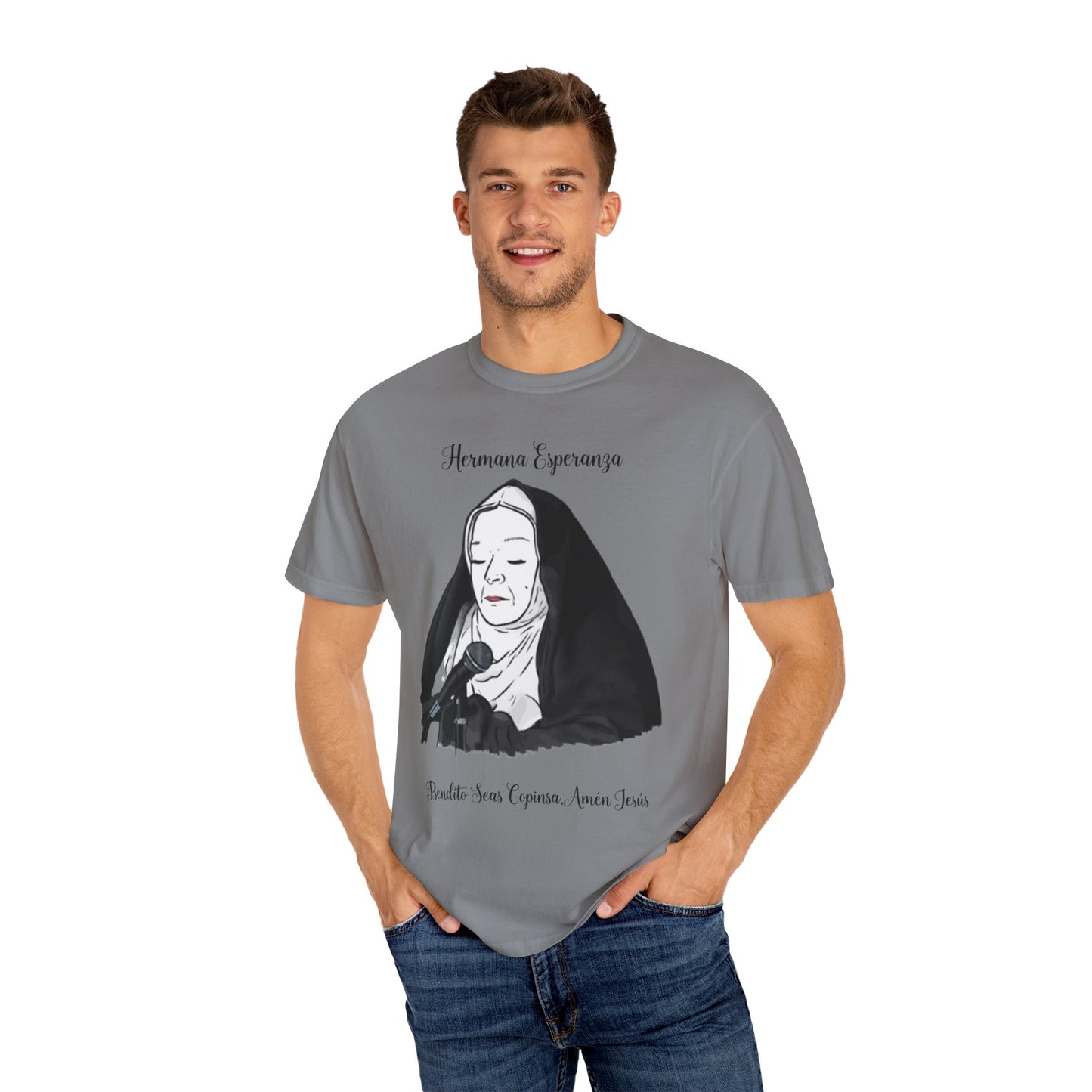 Camiseta de la hermana esperanza, ropa Masculina estilo vintage