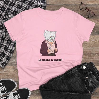 Camiseta Personalizada Doña Fina, ¡A pagar, a pagar! Estilo Vintage