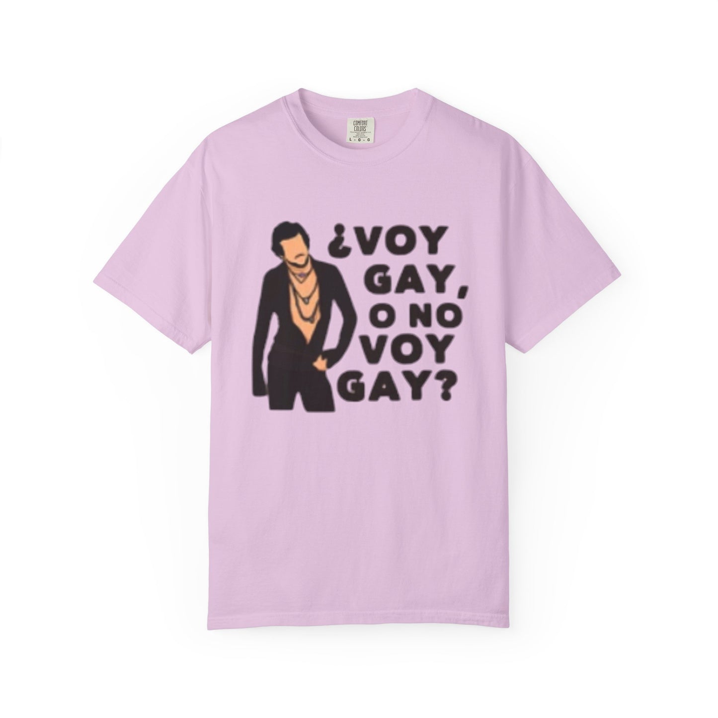 Camiseta personalizada con Frase de Carlos "Voy Gay o no Voy Gay"