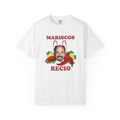 Camiseta con frase de "Mariscos Recio" Estilo Vintage