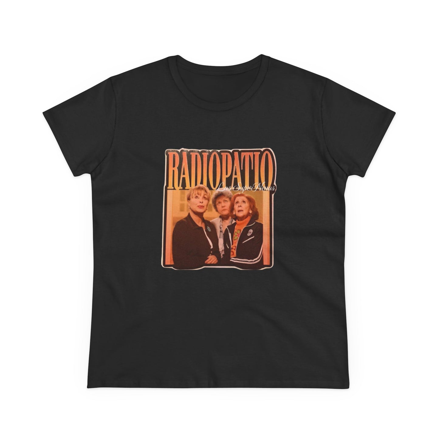 Camiseta estilo Retro de Radio Patio para mujeres, Vintage