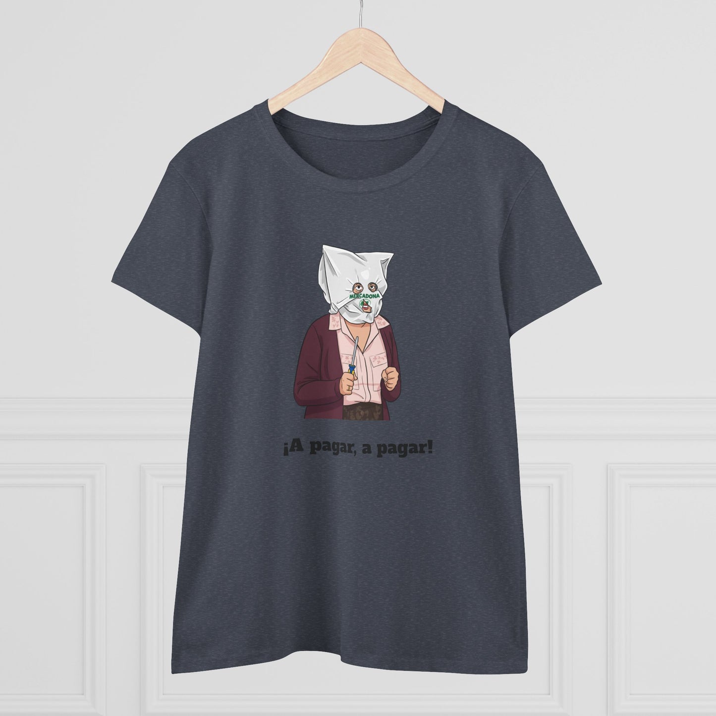 Camiseta Personalizada Doña Fina, ¡A pagar, a pagar! Estilo Vintage