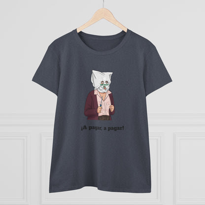 Camiseta Personalizada Doña Fina, ¡A pagar, a pagar! Estilo Vintage