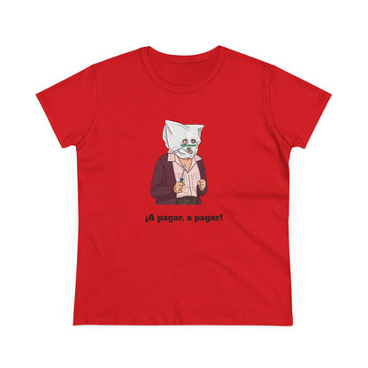 Camiseta Personalizada Doña Fina, ¡A pagar, a pagar! Estilo Vintage